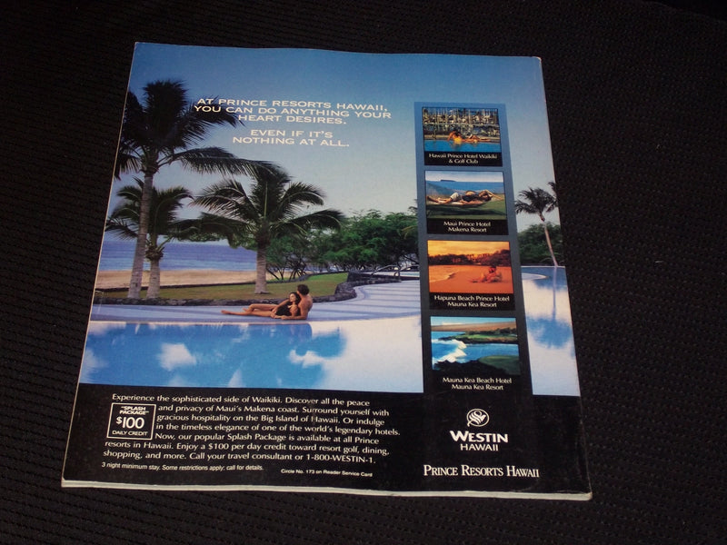 1998 OCTOBER HAWAII MAGAZINE - 20 YEARS OF THE IRONMAN TRIATHLON COVER - E 1644