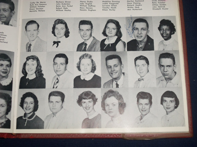 1958 THE KEY KEYPORT HIGH SCHOOL YEARBOOK - NEW JERSEY - GREAT PHOTOS - YB 495