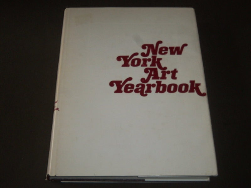 1976 NEW YORK ART YEARBOOK 1975-1976 VOLUME 1 EDITED BY TANNENBAUM - KD 4108