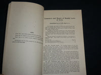 1921 POWERS AND DUTIES OF TOWNSHIP TRUSTEES AND CLERKS BOOK - IOWA - KD 7122