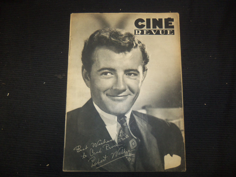 1947 JUNE 27 CINE REVUE FRENCH MAGAZINE - JUDY GARLAND COVER - E 24736
