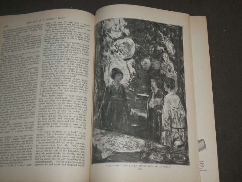 1923 AUGUST ST. NICHOLAS MAGAZINE - ILLUSTRATIONS, STORIES & ADS - B 4632