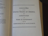 1920 MANUEL FOR THE GENERAL COURT MASSACHUSETTS BOOK - KD 4001