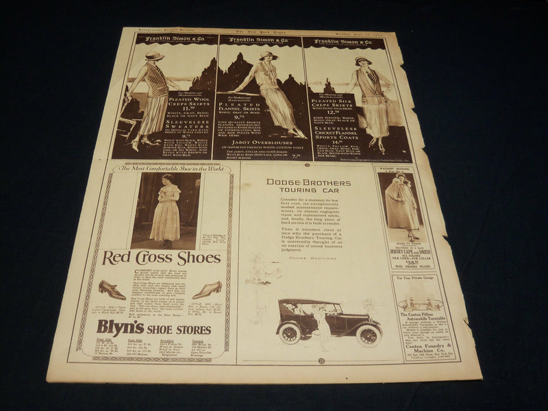 1923 JUNE 24 NEW YORK TIMES PICTURE SECTION NO. 5 & 6 - ENGLISH DERBY - NT 8876
