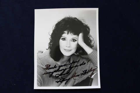MARY ANN MOBLEY 8x10 AUTOGRAPHED PHOTOGRAPH - BLACK & WHITE - K 1732