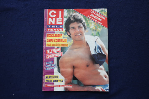 1987 MARCH 5 CINE TELE REVUE MAGAZINE - ERIK ESTRADA COVER - E 23556