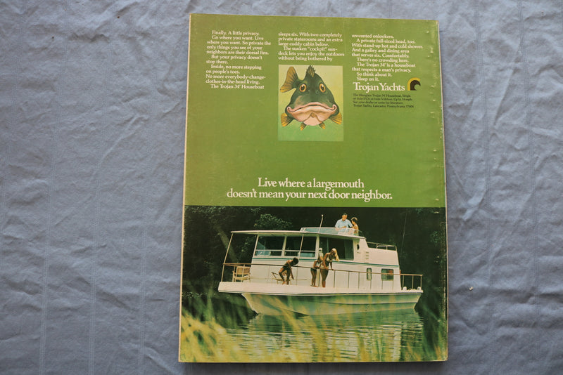 1969 NOVEMBER YACHTING MAGAZINE - SOUTHERN YACHTING COVER - E 9491