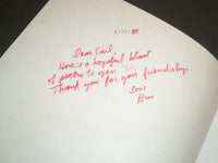 1984 PUBLIC JOY - FREE POEMS INSCRIBED BY BRU DYE - SOFTCOVER BOOK - B 6552