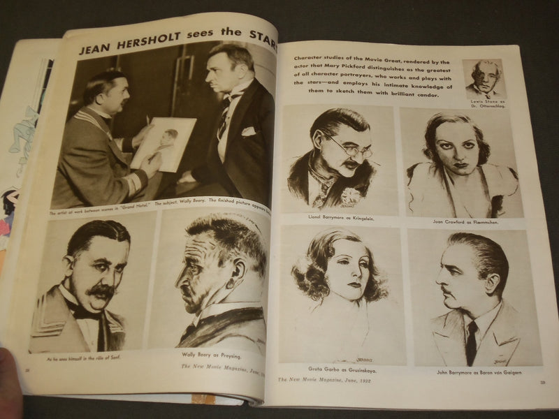 1932 JUNE THE NEW MOVIE MAGAZINE - JEANETTE MACDONALD COVER - M 317