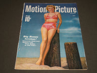 1949 JUNE MOTION PICTURE MAGAZINE - BETTY GRABLE COVER - ST 5223