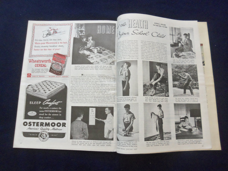 1945 JANUARY THE AMERICAN HOME MAGAZINE - DREAMS THAT WILL COME TRUE - SP 6118M