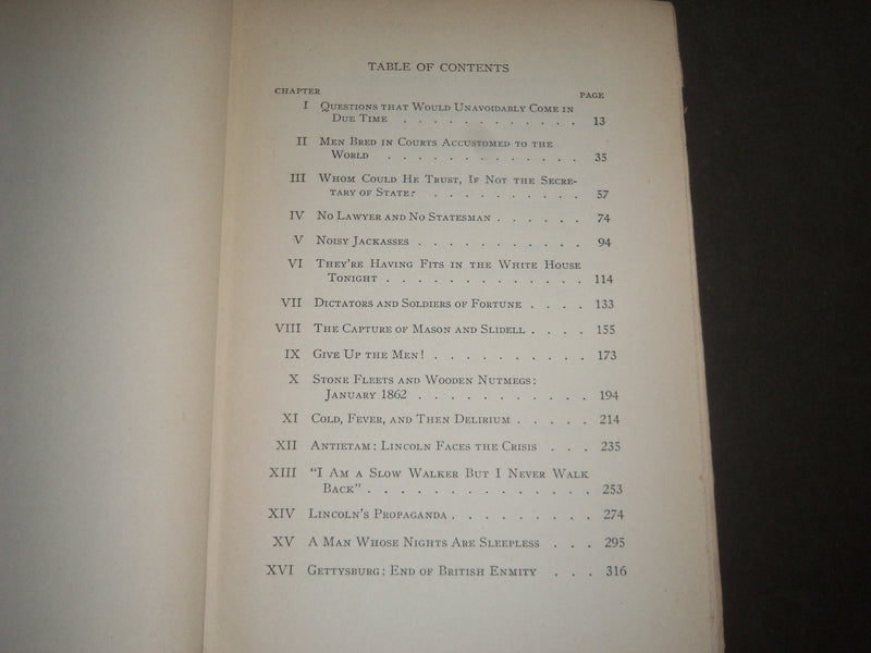 1945 DIPLOMAT IN CARPET SLIPPERS BY JAY MONAGHAN BOOK- FIRST EDITION - KD 4423