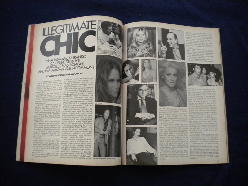 1975 NOVEMBER VIVA MAGAZINE - HOW TO BE THE PERFECT WOMAN - B 638U