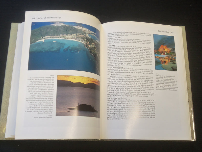 1989 COLFELT'S BARRIER REEF TRAVELLER HARDCOVER BOOK - AUSTRALIA - R 735A