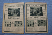 1922 NOTRE PAYS MAGAZINE - PASTEUR - FRENCH - LOT OF 8 - O 3853