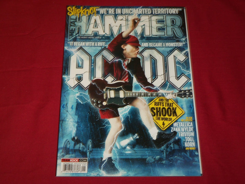 2014 SEPTEMBER METAL HAMMER MAGAZINE ISSUE NO. 261 - AC/DC COVER - RC 383