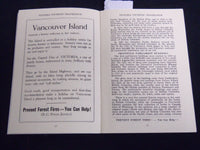 1950'S VICTORIA - YESTERDAY TO-DAY TO-MORROW BOOK - BRITISH COLUMBIA - J 8188