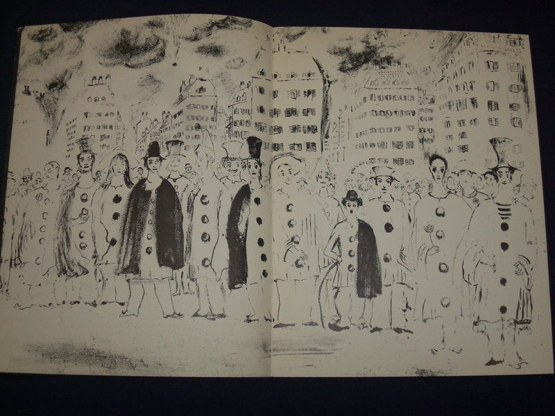 1976 EINE GESTALT NAMENS BIP GERMAN THEATRE PROGRAM - MARCEL MARCEAU - J 1815