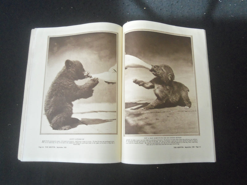 1928 SEP THE MENTOR MAGAZINE - ILLUSTRATED COVER, PHOTOS & ARTICLES - SP 961I