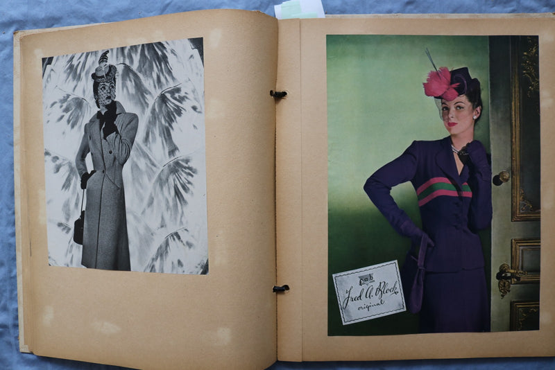 1940'S FASHION SCRAPBOOK - E 26470