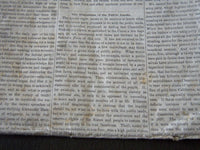 1851 THE WEEKLY UNION NEWSPAPER LOT OF 3 - CITY OF WASHINGTON - NP 2636