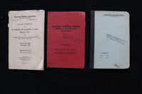 1933-1969 ASSOCIATION OF AMERICAN RAILROADS RULE BOOKS - LOT OF 18 - O 3673