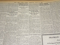1920 MAY 24 NEW YORK TIMES - BARRAGAN DESCRIBES CARRANZA'S MURDER - NT 8684