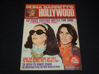1969 DECEMBER RONA BARRETT'S HOLLYWOOD MAGAZINE - LIZ TAYLOR COVER - E 12394