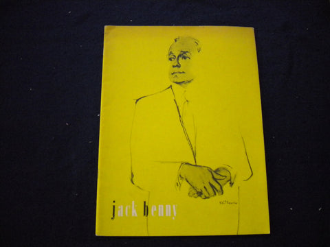 1963 JACK BENNY BOOKLET - GREAT PHOTOS THROUGHOUT HIS CAREER - J 8304