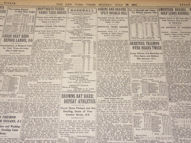 1923 JULY 23 NEW YORK TIMES - BELLEAU WOOD MADE AN AMERICAN SHRINE - NT 7756