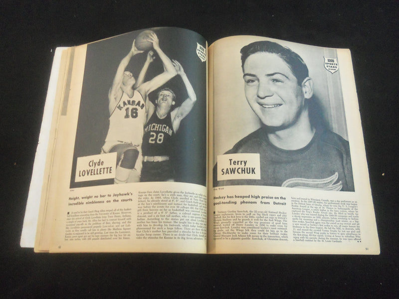 1952 MAY SPORTS STARS MAGAZINE - LEO DUROCHER COVER - J 7736