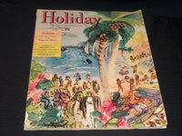 1946 DECEMBER HOLIDAY MAGAZINE - FLORIDA NICE FRONT COVER - E 1228