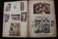 1930'S MOVIE STARS SCRAPBOOK - PAUL MUNI - JAMES CAGNEY - ERROL FLYNN - E 24939