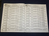 1992 APR 15 & 1997 APR 19 THE MEADOWLANDS PROGRAMS-LOT OF 2-HORSE RACING- B 6478