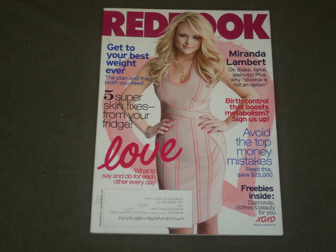2013 FEBRUARY REDBOOK MAGAZINE - MIRANDA LAMBERT COVER - B 1578