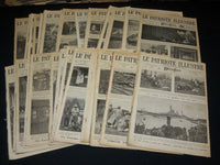 1920 -1928 LE PATRIOTE ILLUSTRE FRENCH MAGAZINE LOT OF 48 ISSUES - O 2754A