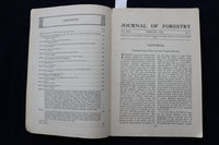 1932-1933 JOURNAL OF FORESTRY MAGAZINE - LOT OF 4 + 1931 SUPP/INDEX - O 3428