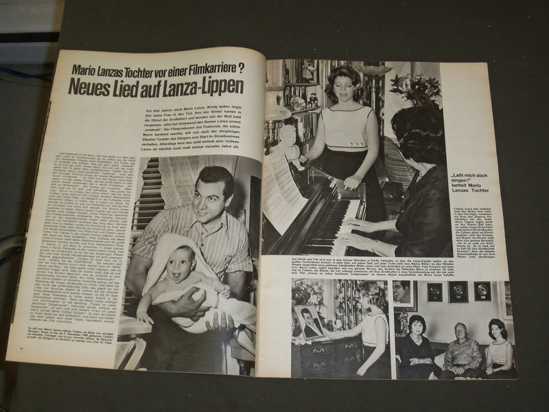 1962 NOV 20 FILM REVIEW (GERMAN) MAGAZINE - NICE PHOTOS, ARTICLES & ADS - B 4005