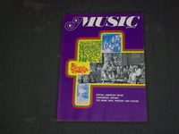 1971 FEBRUARY MUSIC JOURNAL MAGAZINE- NICE COVER, ARTICLES, PHOTOS & ADS- CW 807