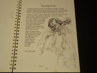 2001 DRAWING MUSIC TANGLEWOOD SKETCHBOOKS - SOL SCHWARTZ INSCRIBED - KD 4585C