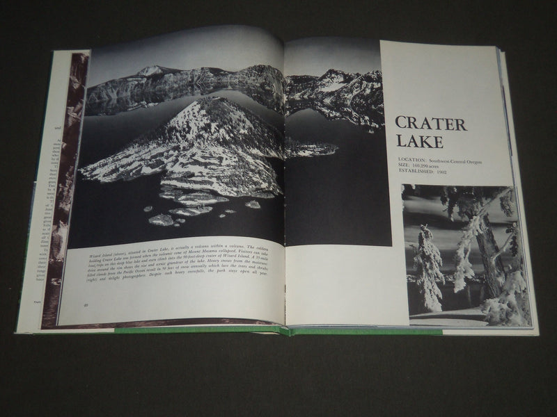 1966 THE NATIONAL PARKS OF AMERICA BOOK BY STEWART L. UDALL W/ SLIPCASE - R 250