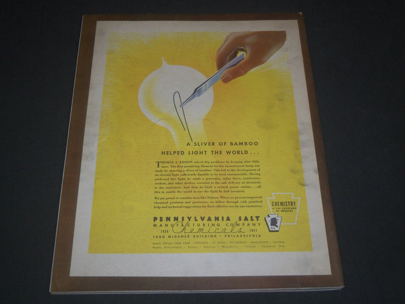 1941 OCTOBER FORTUNE MAGAZINE - GREAT COVER & ADS - F 119