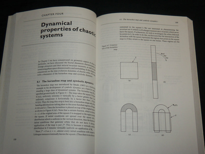 1993 CHAOS IN DYNAMICAL SYSTEMS SOFTCOVER BOOK BY EDWARD OTT - KD 7026