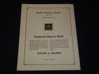 1936 HARTFORD ORATORIO SOCIETY SAMSON AND DELILAH PROGRAM - SAINT-SAENS - K 2053