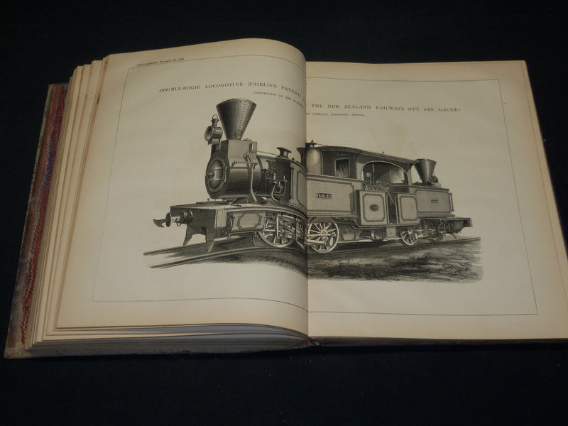 1845 JULY-DEC ENGINEERING JOURNAL BOUND VOLUME - CENTENNIAL EXPOSITION - KD 5935