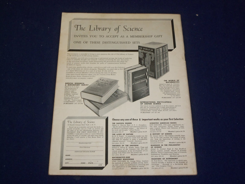1957 MAY 11 SATURDAY REVIEW MAGAZINE - NATHANAEL WEST - SP 9451