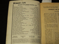 1950 SPRING WOMAN'S LIFE DIGEST MAGAZINE - EMILY POST - THYRA WINSLOW - K 1076