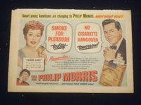 1950'S I LOVE LUCY - PHILIP MORRIS COLOR COMICS ADS - LOT OF 3 - NP 5267
