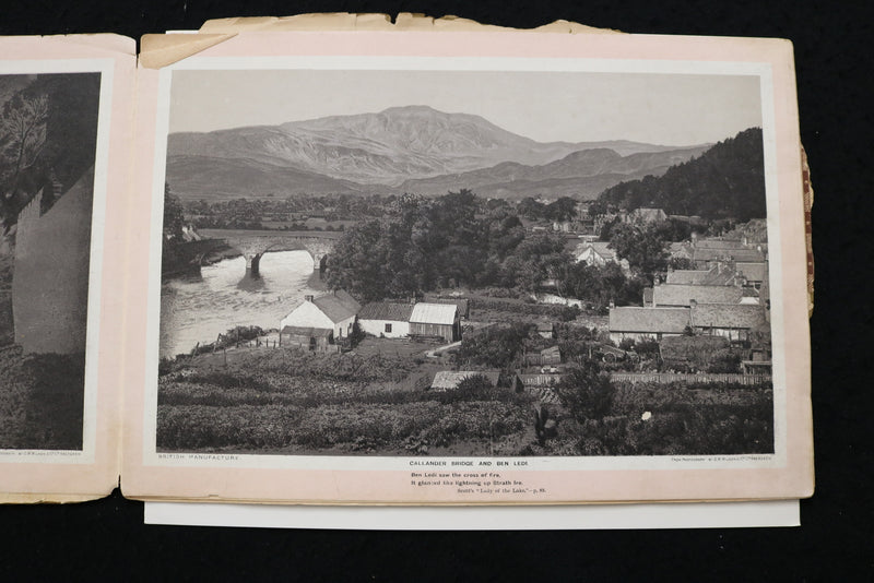 1900'S ALBUM OF VIEWS OF THE TROSSACHS & LOCHLOMOND VIEW BOOK- SOFTCOVER- K 2430