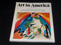 1981 MARCH ART IN AMERICA MAGAZINE - KADINSKY'S MOUNTAIN COVER - E 790